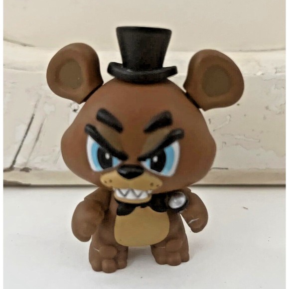 Five Nights at Freddys Funko Mini 2.5" Fazbear Figure Hat Tie Microphone FNAF - Picture 2 of 6